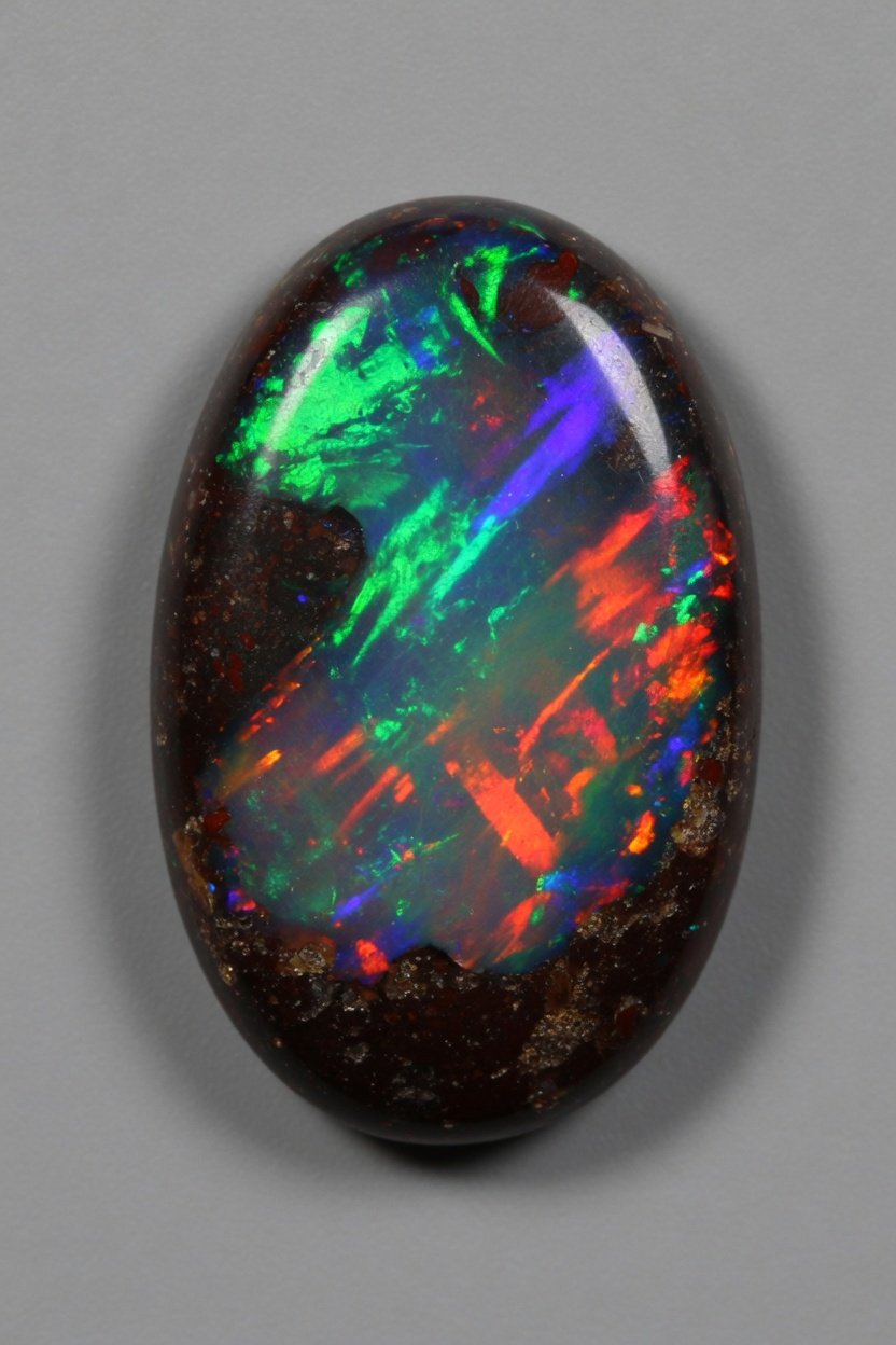 Polished Boulder Opal