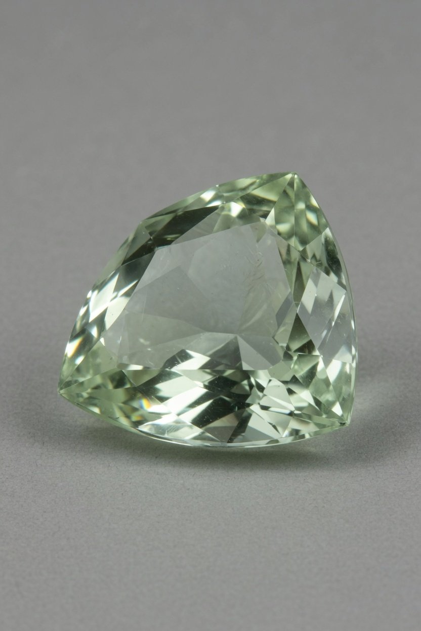 Polished Prasiolite