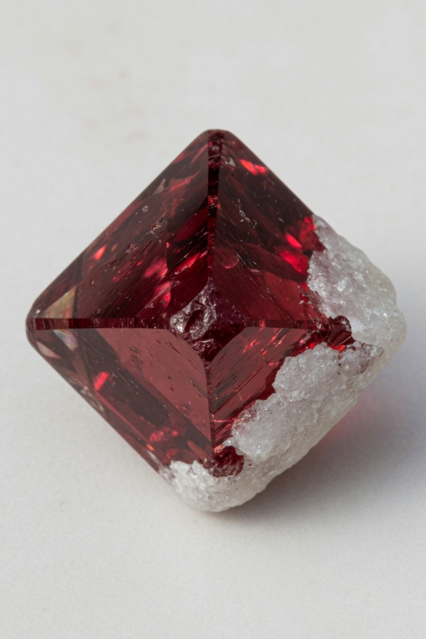 Raw Spinel showing natural color