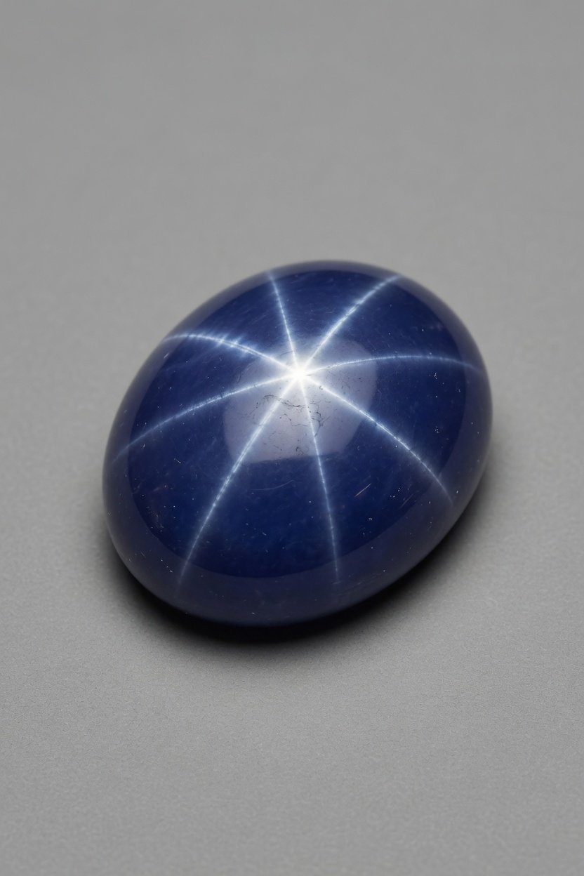 Polished Star Sapphire