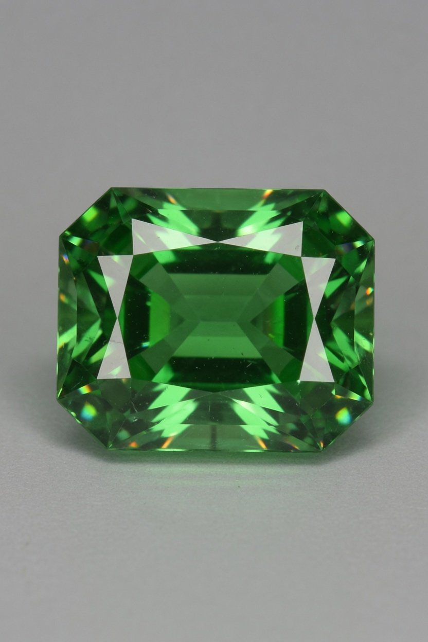 Polished Tsavorite