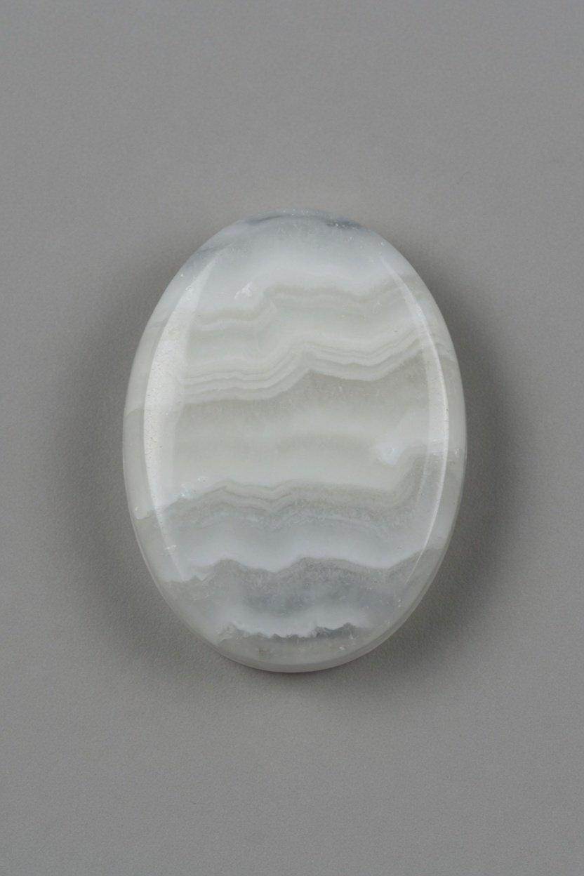 Polished Aragonite cabochon loose stone