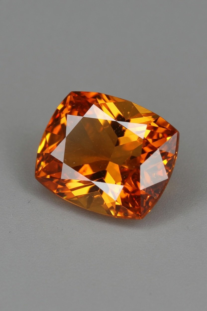 Polished Mandarin Garnet