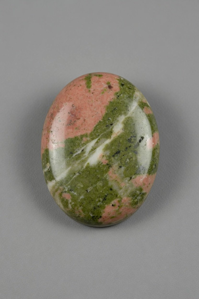 Polished Unakite