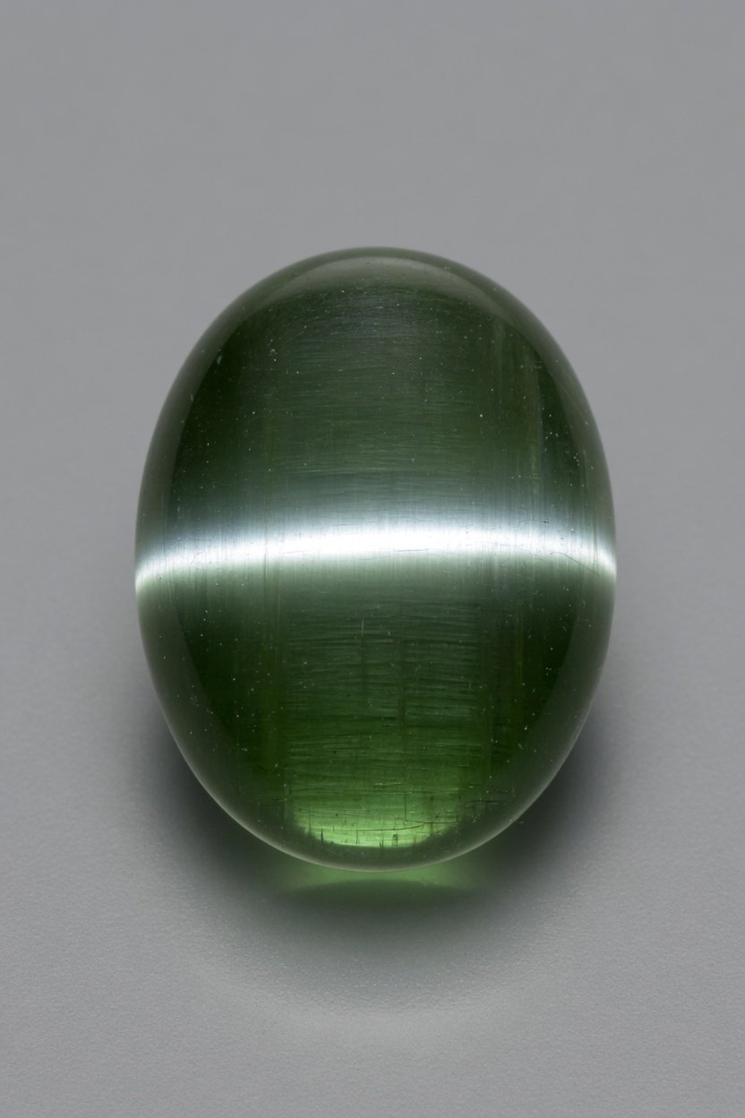 Polished Cat's Eye Tourmaline