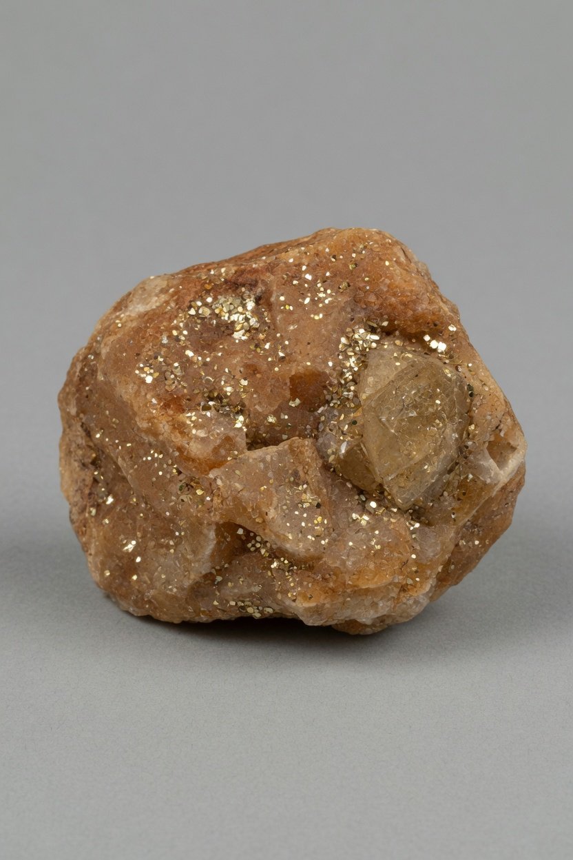 Raw Golden Aventurine showing natural color