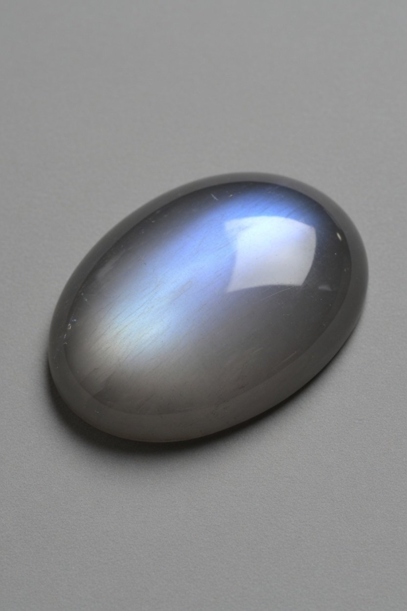 Polished Gray Moonstone