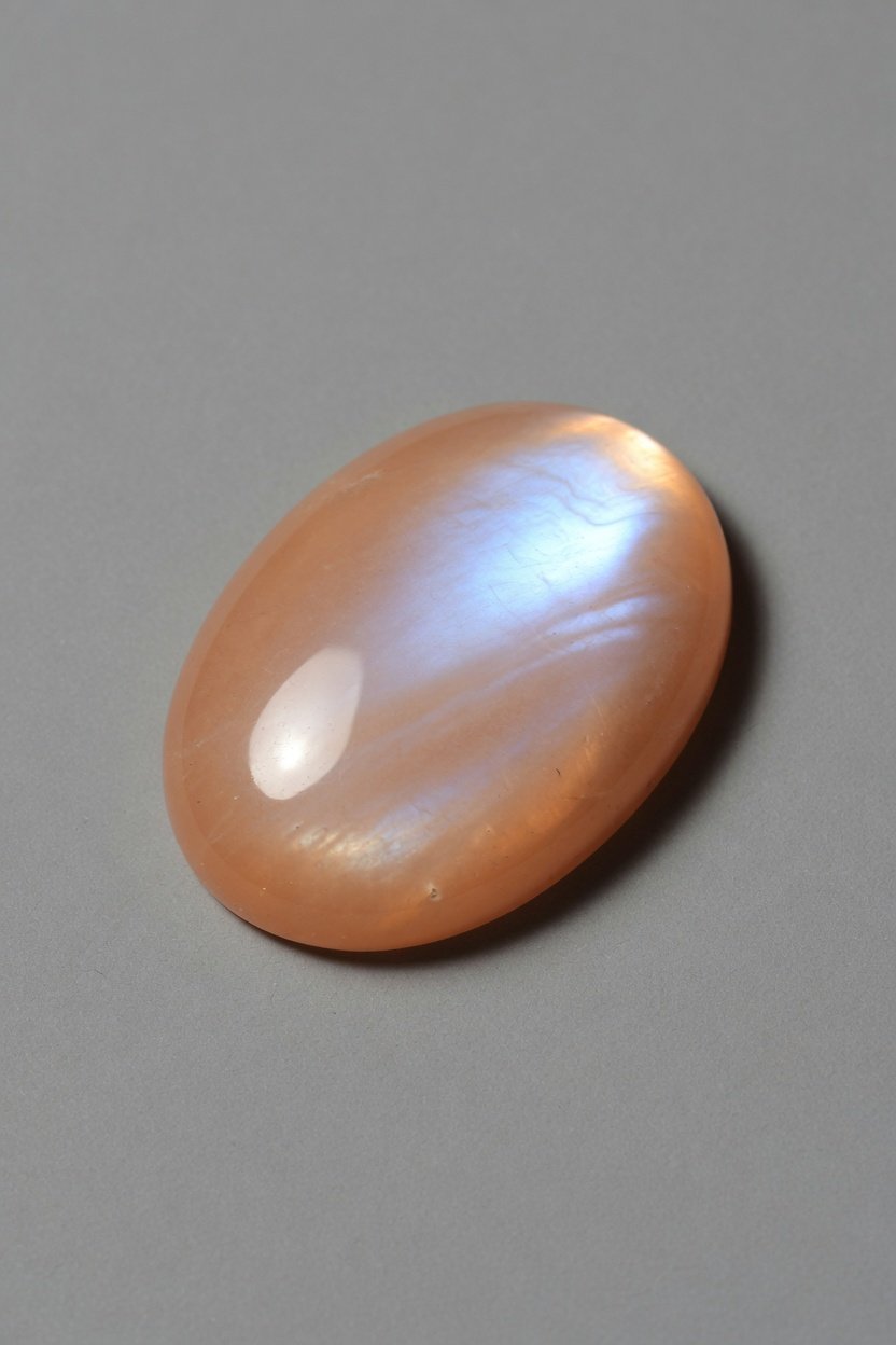 Polished Peach Moonstone