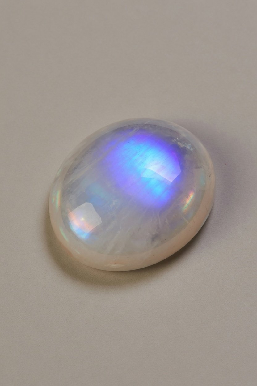 Polished Rainbow Moonstone