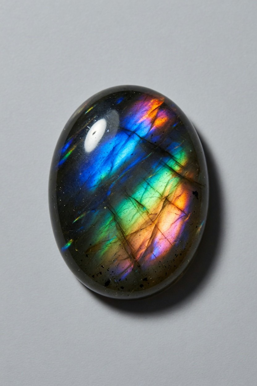 Polished Spectrolite (Finnish Labradorite)