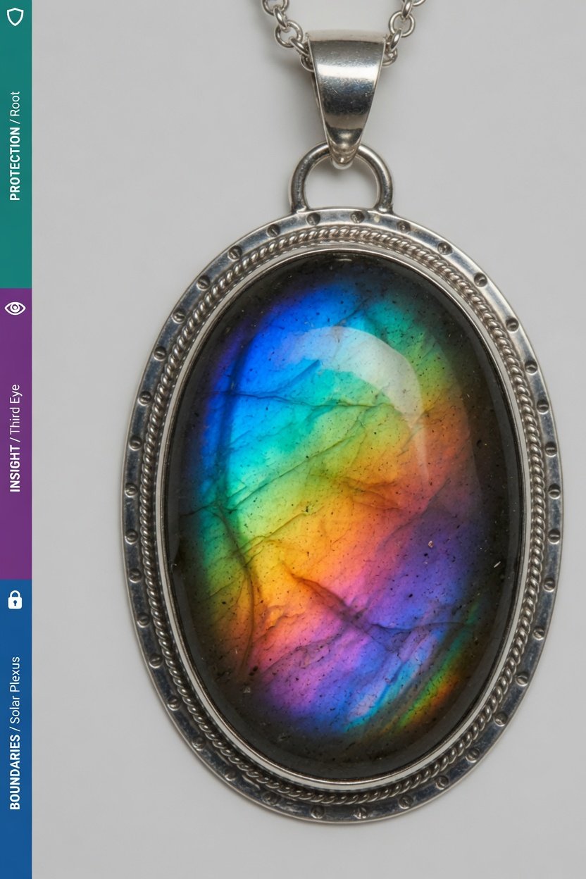 Sterling silver Spectrolite (Finnish Labradorite) jewelry