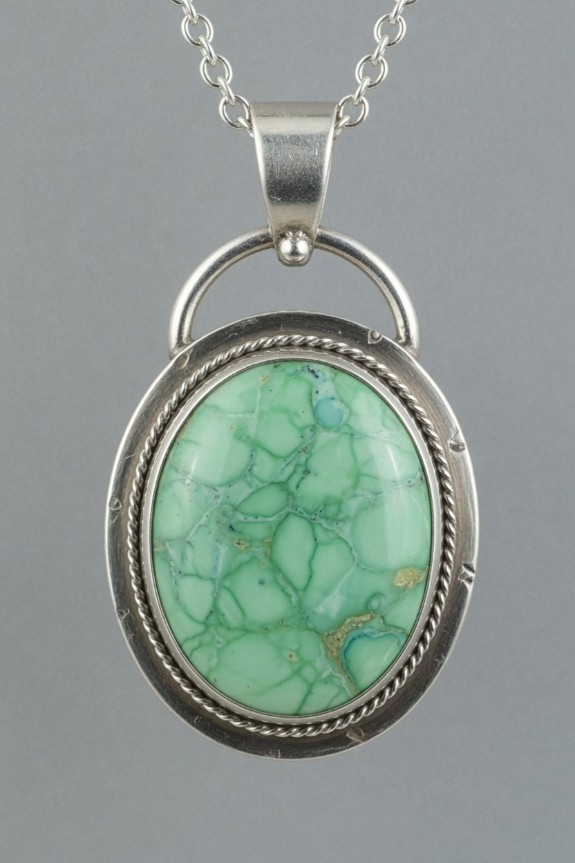 Sterling silver Variscite jewelry